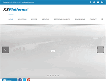 Tablet Screenshot of facadexs.com